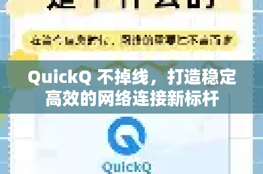 QuickQ 不掉线，打造稳定高效的网络连接新标杆