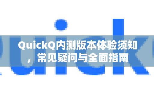 QuickQ内测版本体验须知，常见疑问与全面指南