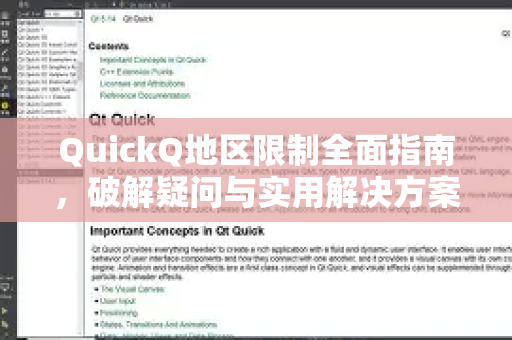 QuickQ地区限制全面指南，破解疑问与实用解决方案-第1张图片-QuickQ下载官网-2026最新官方VPN